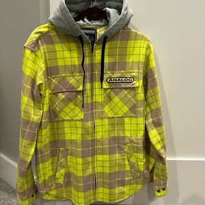 Burton ANALOG JACKET/Shirt mens size XXS